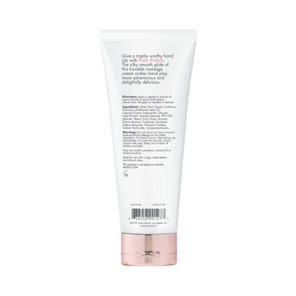 Cgc Pole Polish Kissable Massage Cream Simply Naked 4oz — image 4 of 6