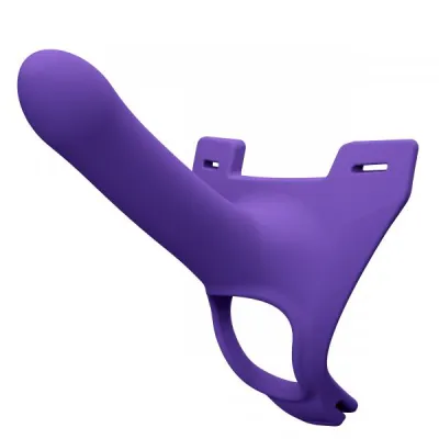 Zoro 5 5 inches Strap On S M And L XL Purple