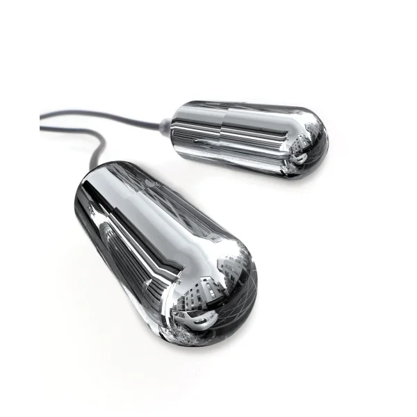 Classix Dual Vibrating Head Teaser - Black-smoke