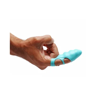 Finger Bang her Vibe Teal 3 5 Inch