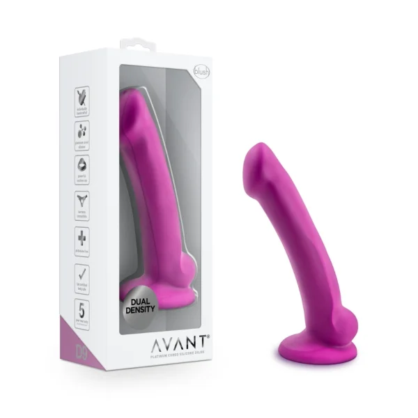 Blush Avant Violet D9 Ergo Mini Dildo — image 7 of 7