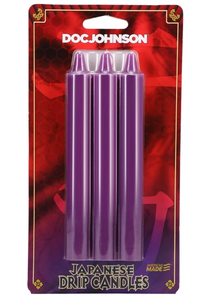 Japanese Drip Candles 3 Pack