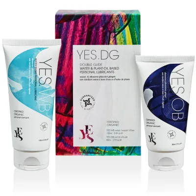 Yes DG Double Glide Water Based and Plant Oil Based Combo Pack