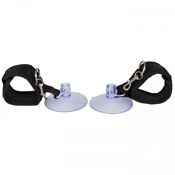 Bondara Black Shower Wrist Restraints — image 2 of 3
