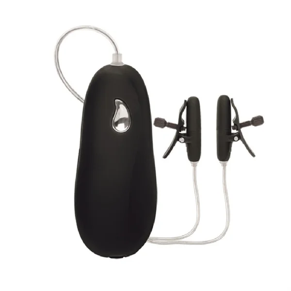 Vibrating Heated Nipple Teasers - Black — image 5 of 6