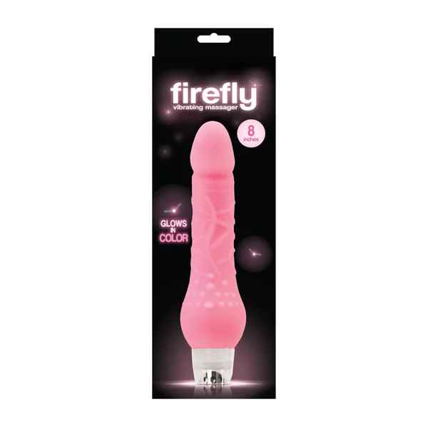 Firefly 8" Vibrating Massager - Pink — image 8 of 8