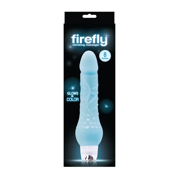 Firefly 8" Vibrating Massager - Blue — image 8 of 8