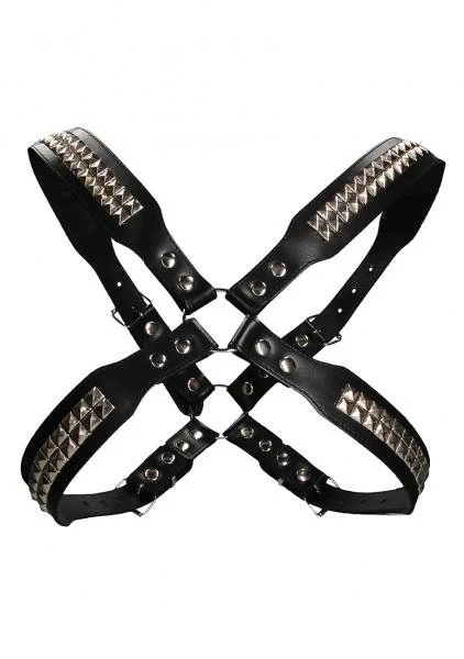 Men's Pyramid Stud Body Harness - Black — image 6 of 8