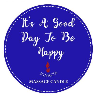 Massage Candle Its A Good Day To Be Happy 150g