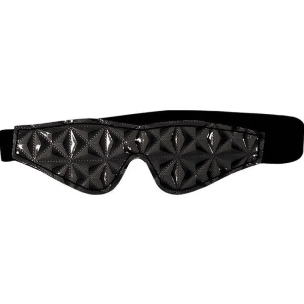 Sinful Vinyl Black Blindfold