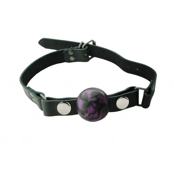 Spartacus Nickel Free Hardware Small Ball Gag Black O/S