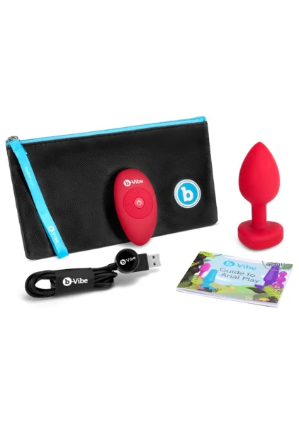 Vibrating Remote Heart Plug