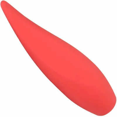 Red Hot Ember Silicone Rechargeable Vibrator by CalExotics