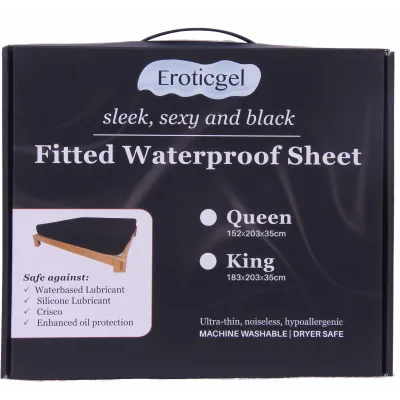 King Waterproof Fitted Sheet