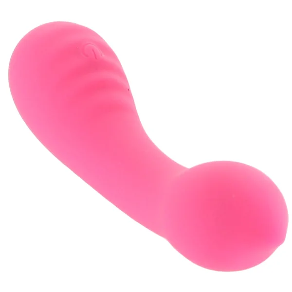 Liquid Silicone Pixies Teaser Rechargeable Waterproof Vibrator By CalExotics - Pink