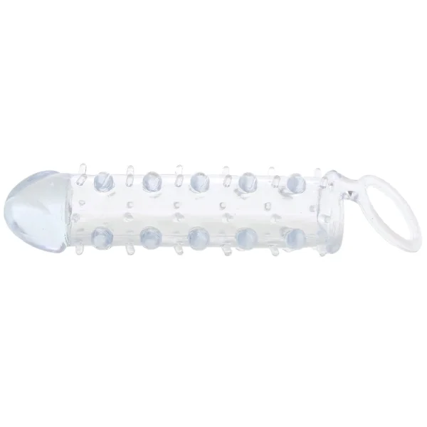 Stud Extender Clear With Supporting Ring