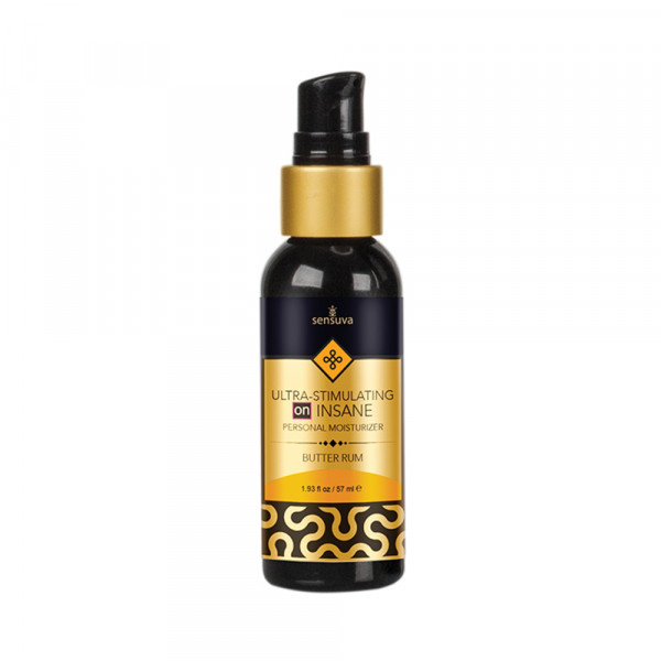 Sensuva Ultra-stimulating On Insane Personal Moisturizer - Butter Rum 2 Fl. Oz. Bottle