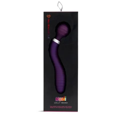 Nu Sensuelle Nubii Lolly 10 Speed Flexible Wand Purple