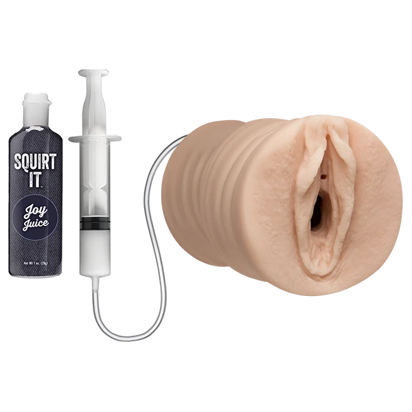 Doc Johnson Squirt It: Squirting Pussy Vanilla Stroker