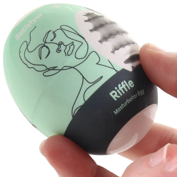Satisfyer &#39;Riffle&#39; Penis Stroker Egg