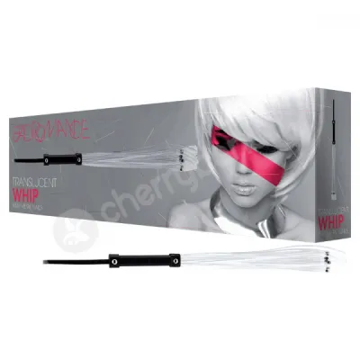 Bad Romance Translucent Whip With Metal Nails