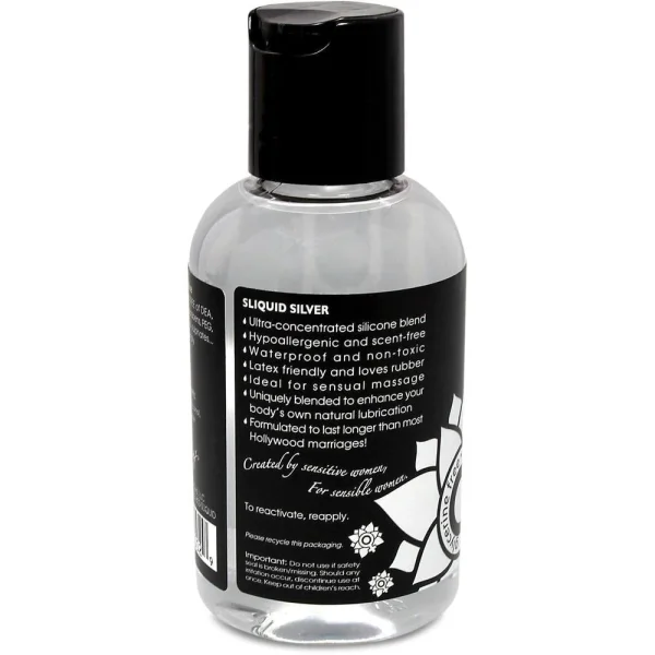Sliquid Naturals Silver - Silicone-Based Lube | 4.2oz