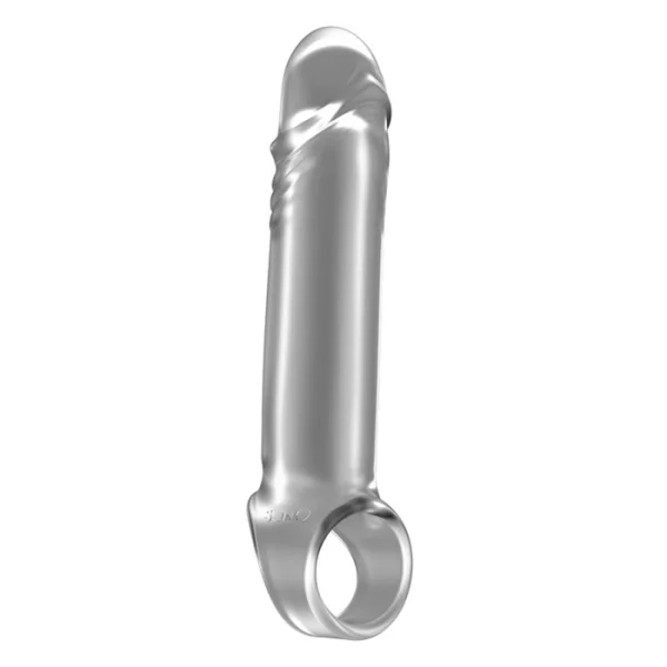N031 STRETCHY PENIS EXTENSION BLACK SONO