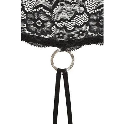 Nicky Top And G string Black Large