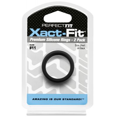 Xact Fit 1 1 Cock Rings x2