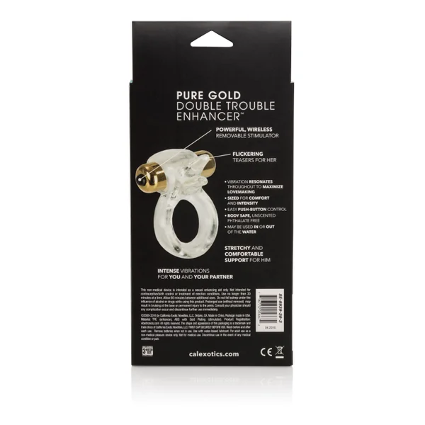 Extreme Pure Gold Double Trouble Couples Enhancer — image 17 of 20