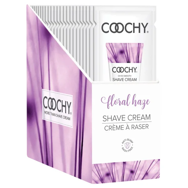 Coochy Shave Cream - Floral Haze - 15 ml Foils 24 Count Display — image 6 of 8