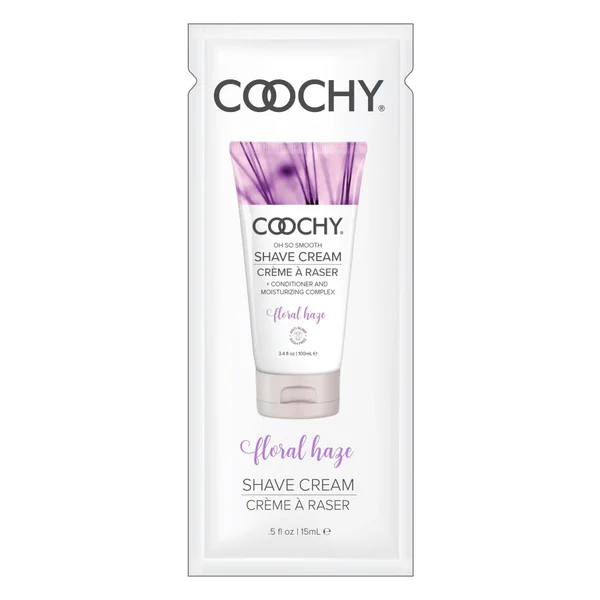 Coochy Shave Cream - Floral Haze - 15 ml Foils 24 Count Display — image 7 of 8