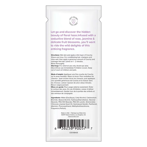 Coochy Shave Cream - Floral Haze - 15 ml Foils 24 Count Display — image 8 of 8