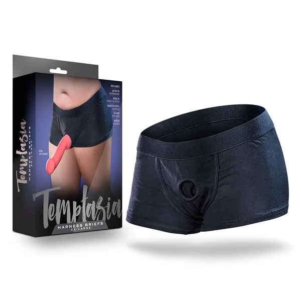Temptasia - Harness Briefs - 3xl - Black — image 9 of 10
