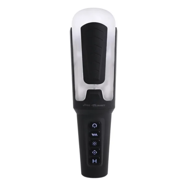 Moaning Vibrating and Sucking Penis Stroker