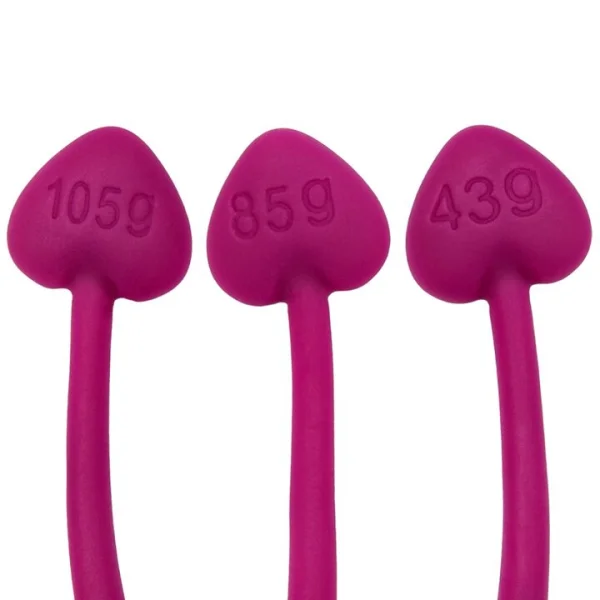 Bondara Sitting Pretty Purple Silicone Jiggle Ball Set