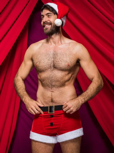 Lovehoney Santa Red Trunks Set