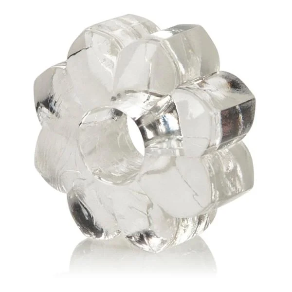 Basic Essentials Set of 4 Rings Clear