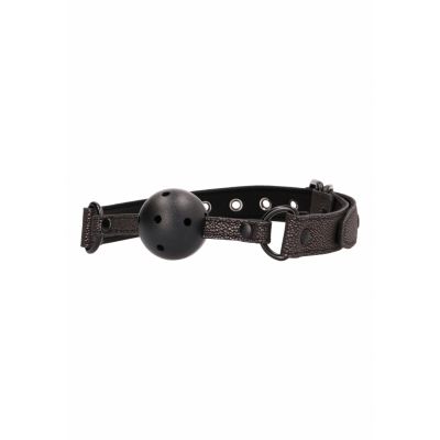 Ouch Elegant Ball Gag Titanium Grey