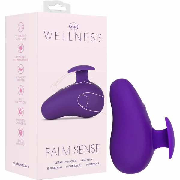 Blush Wellness Silicone Palm Sense Vibrator