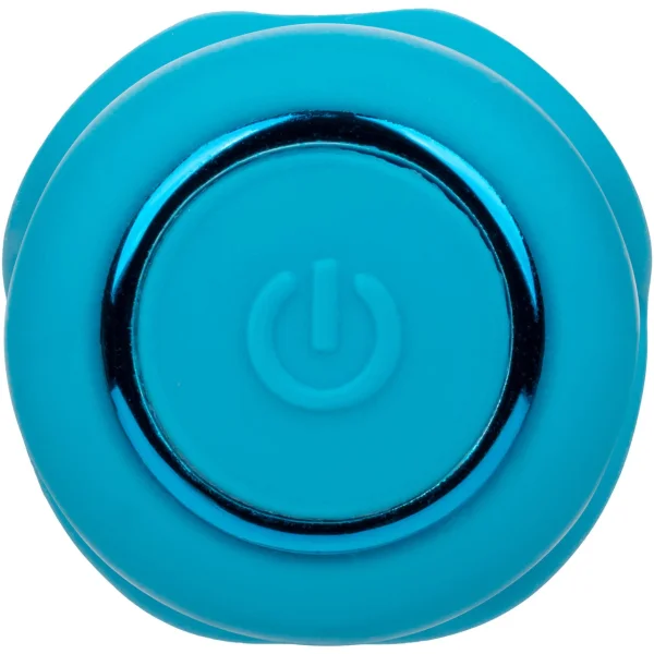 Kyst Lips Powerful Waterproof Rechargeable Bullet Vibrator By CalExotics - Blue