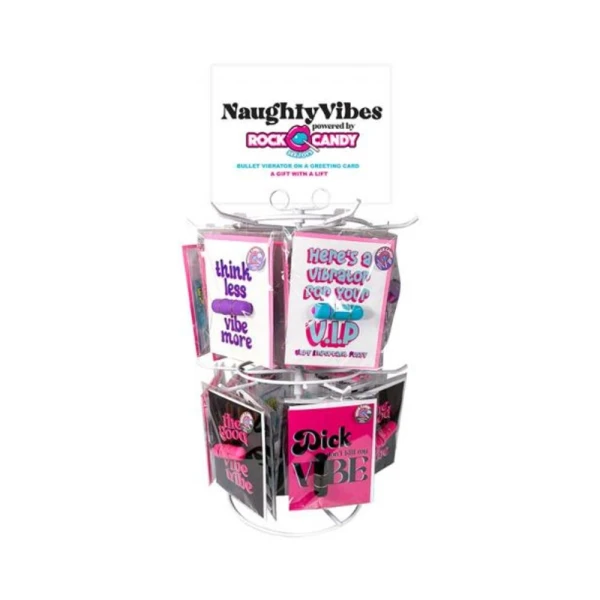 : Naughty Vibes 2 Tier Spinner Display