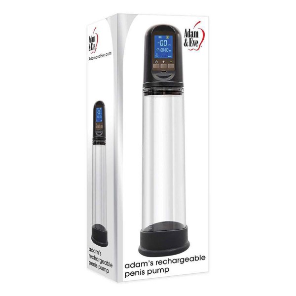 Adam's Rechargeable Penis Pump | Adam and Eve Digital Electric Enlarger