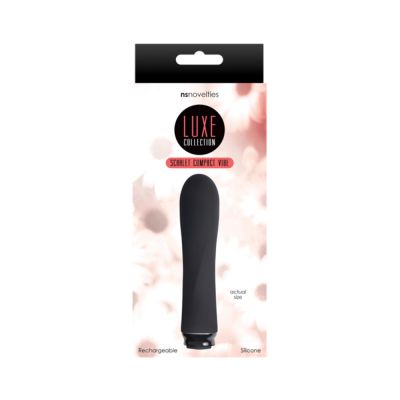 Luxe Compact Rechargable Vibe Scarlet Black