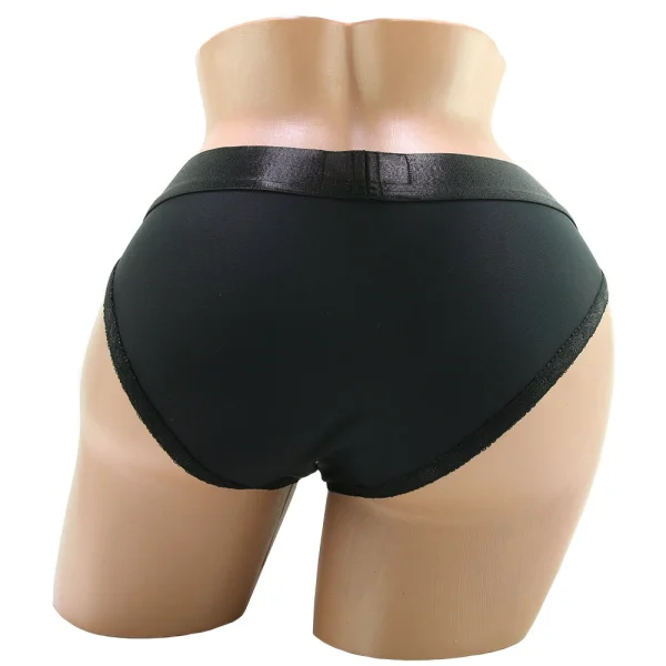 EM.EX. Active Harness Wear - Silhouette (Crotchless) Strap-On Harness Brief By Sportsheets