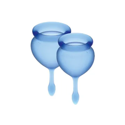 Satisfyer Feel Good Menstrual Cup Dark Blue