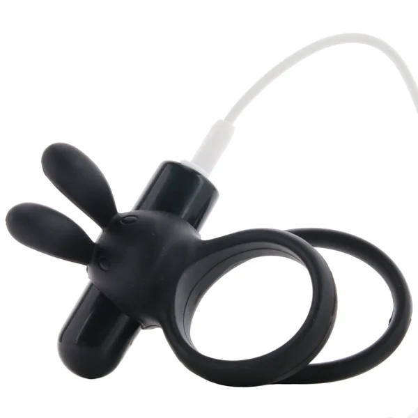 Charged Ohare XL Wearable Rabbit Vibe - Black - Each