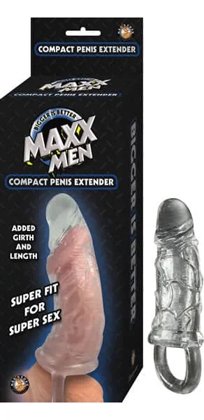 Maxx Men Compact Penis Sleeve Clear