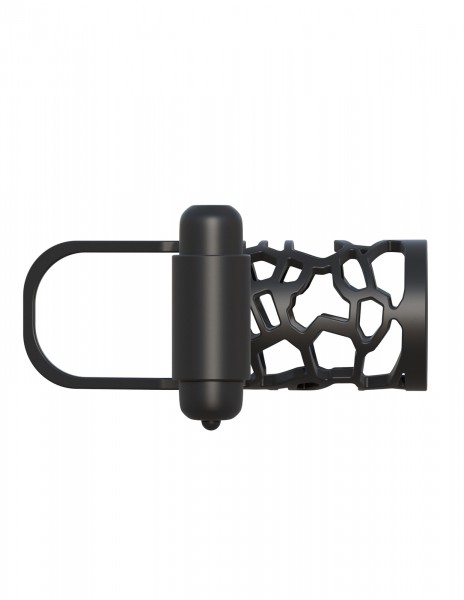 Thick Dick Silicone Vibrating Cage