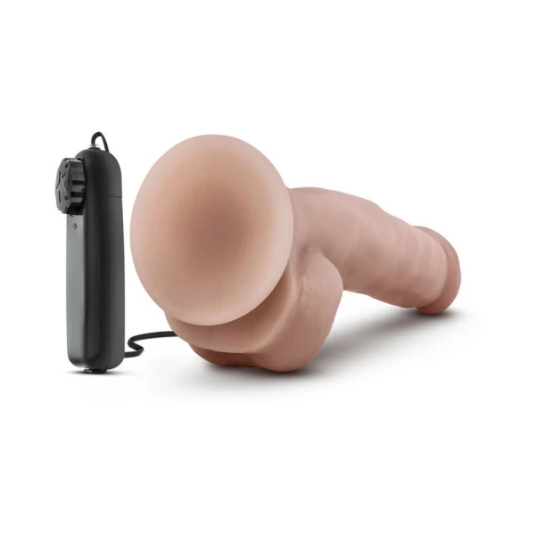 Dr. Skin - Dr. Jay - 8.75in Vibrating Cock With Suction Cup - Vanilla — image 7 of 11